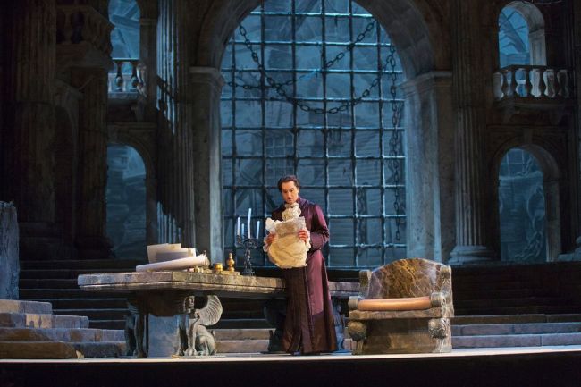 Giuseppe Filianoti as the title role of Mozart's "La Clemenza di Tito." Photo: Ken Howard/Metropolitan Opera