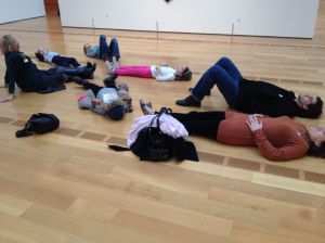 Checking out the ceiling