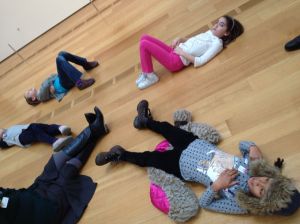 Checking out the ceiling