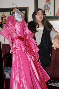 Costume director taking to The Posse about the costumes and care