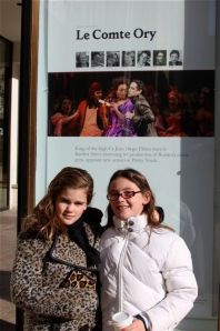 Lucy & Isabel posing for a photo moment