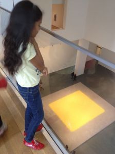 Checking out the scenery