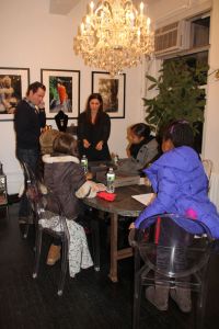 Conference room welcome