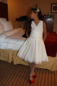 Layla at the hotel 