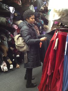 I'm gonna fabric shop till I drop!