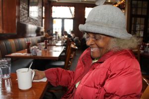 Grandma Sewell cracking up