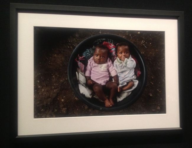 Alison Wright- Babies in a bucket after the earthquake- Port-au-Prince, Haiti, 2010