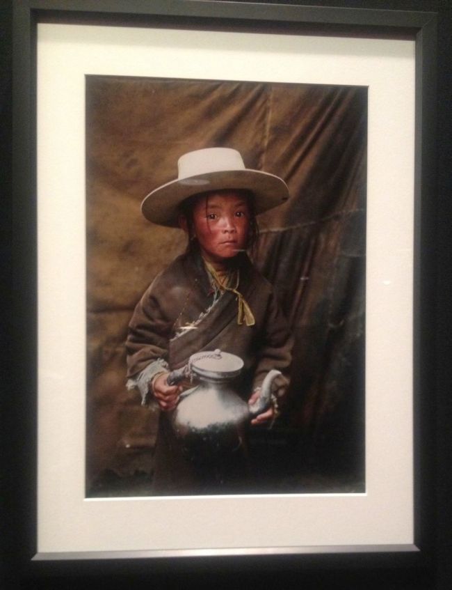 Alison Wright- Nomad boy with teapot- Kham, Tibet, 2005