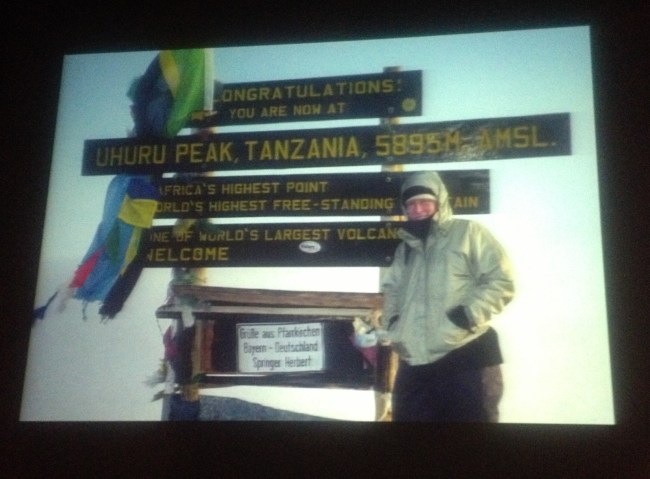 Alison summiting Mt. Kilimanjaro 2 years after her horrific accident 