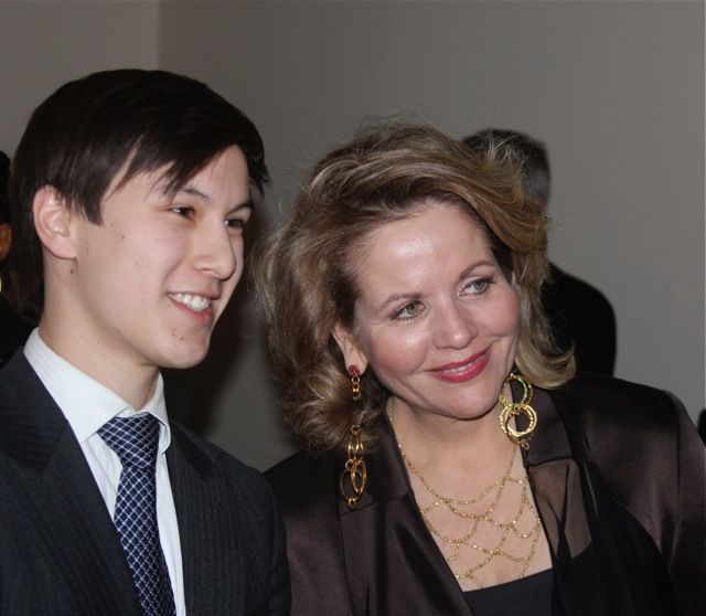 Renee Fleming with Michael