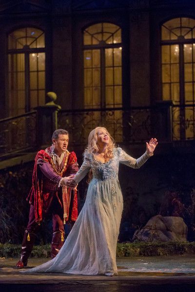Piotr Beczala as the Prince and Renée Fleming in the title role of Dvořák's "Rusalka." Photo: Ken Howard/Metropolitan Opera