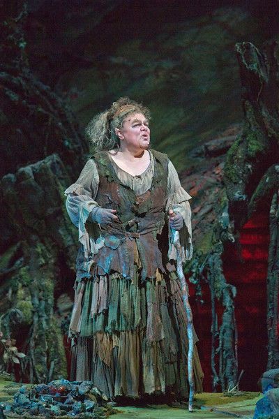 olora Zajick as Ježibaba in Dvořák's "Rusalka." Photo: Ken Howard/Metropolitan Opera