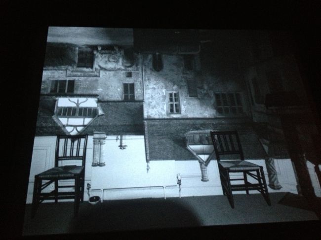 Abelardo's image in the same location as first camera image