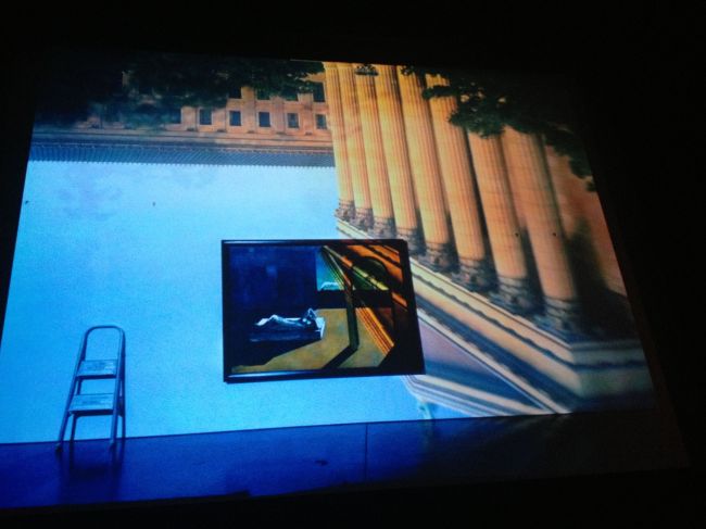 Color camera obscura image 