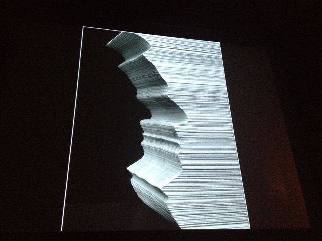 Paper Series Self Portrait 