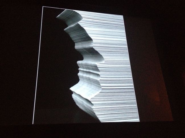 Paper Series Self Portrait 