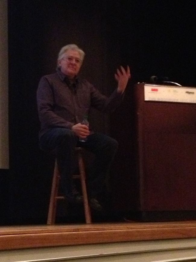 Abelardo Morell during Q & A
