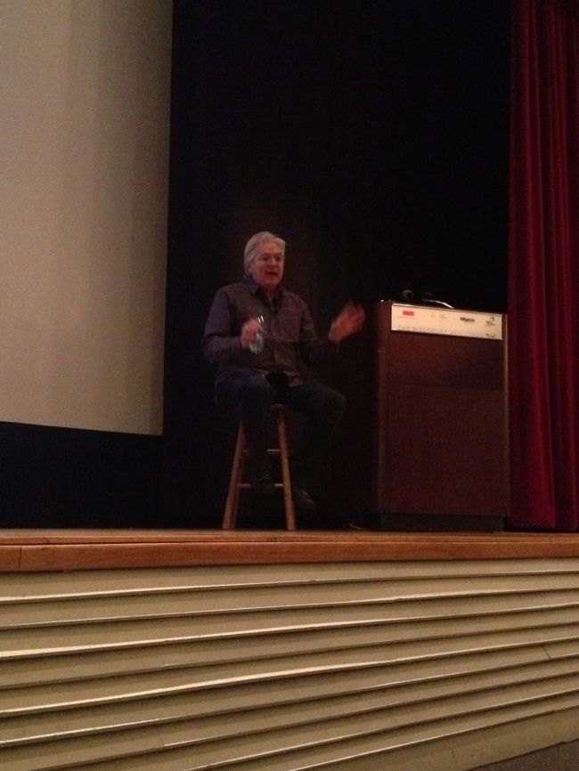 Abelardo Morell during Q & A