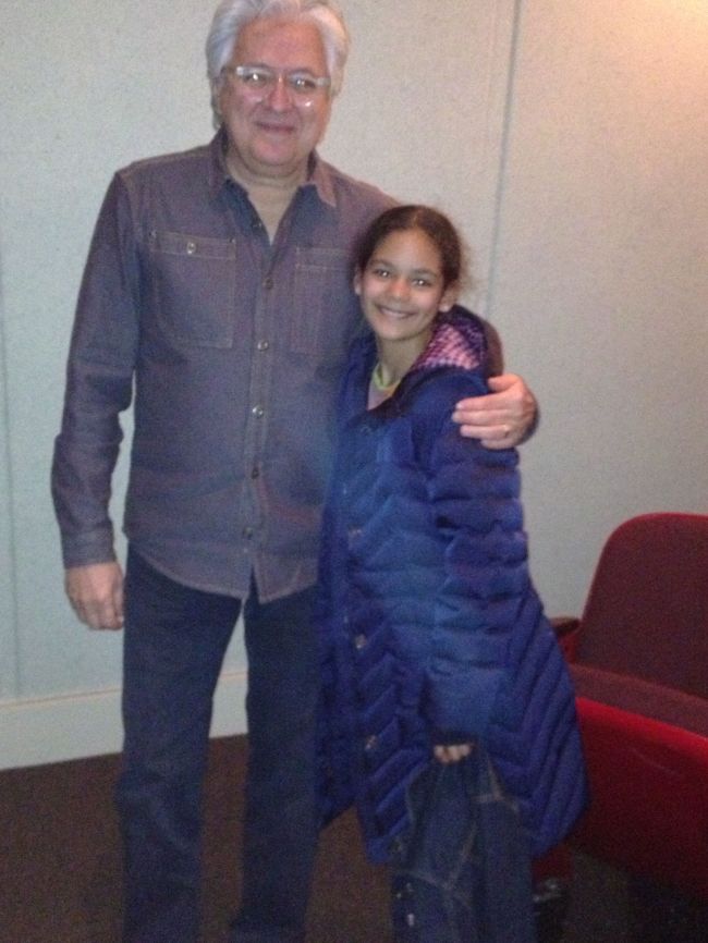 Abelardo Morell with Layla 