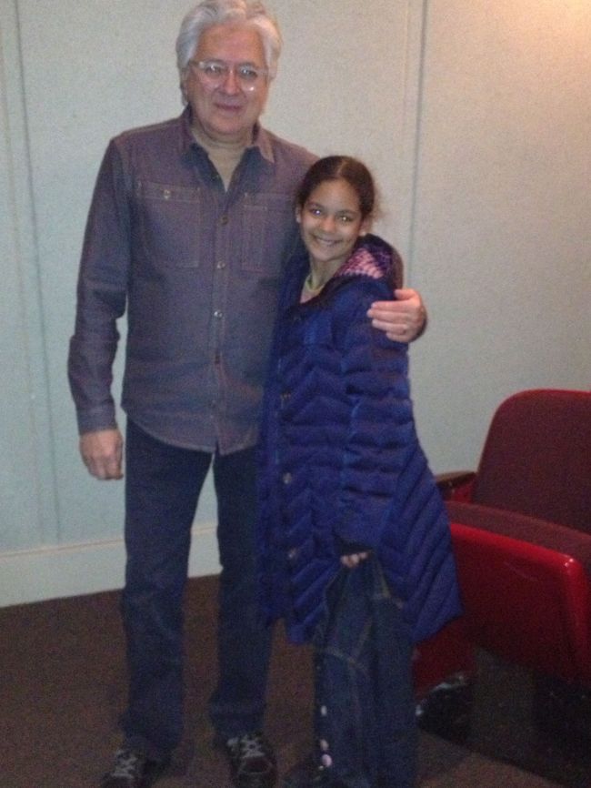 Abelardo Morell with Layla 