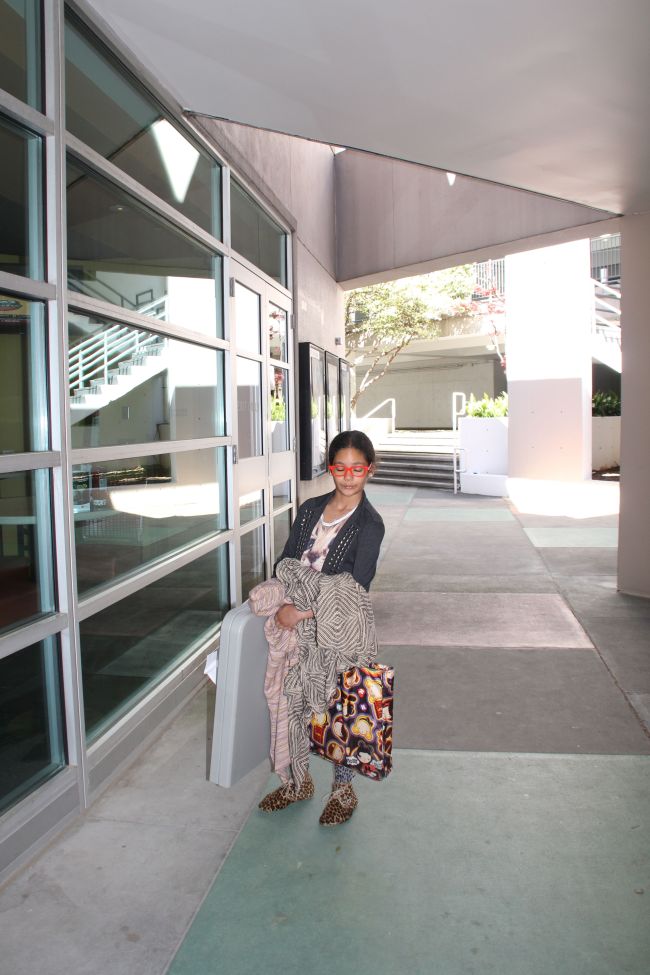 Layla at the theatre