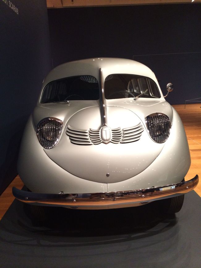 The Posse viewing the Dream Cars Exhibition