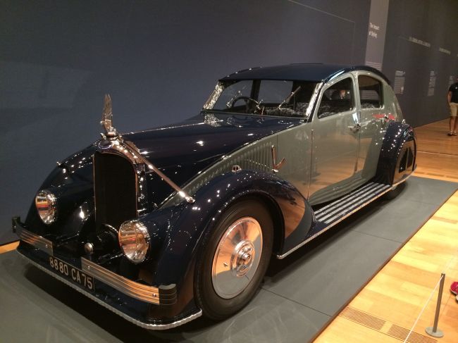 The Posse viewing the Dream Cars Exhibition