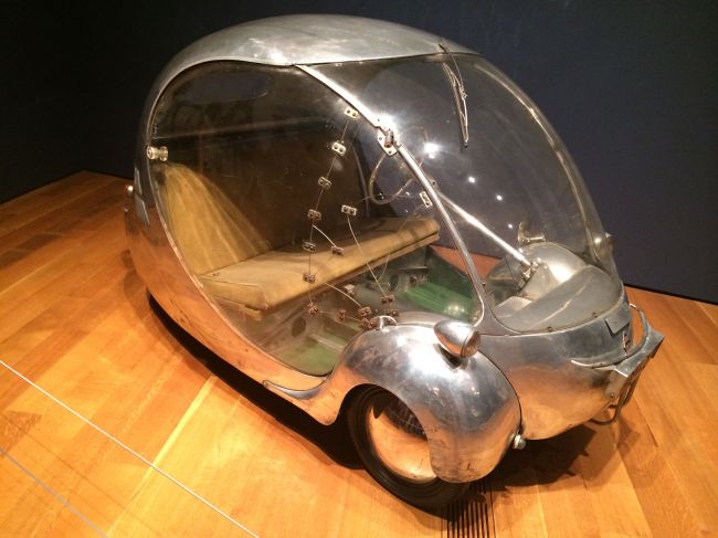 The Posse viewing the Dream Cars Exhibition