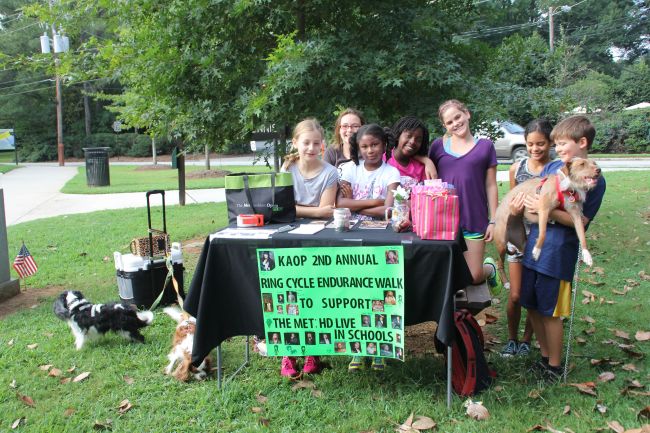 The Kids Opera & Art Posse at the 2nd Annual Ring Cycle Endurance Walk 