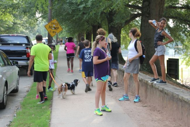 The Kids Opera & Art Posse at the 2nd Annual Ring Cycle Endurance Walk 