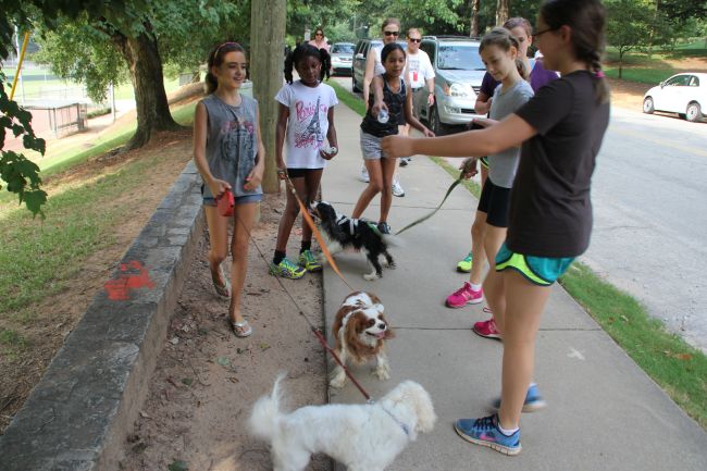 The Kids Opera & Art Posse at the 2nd Annual Ring Cycle Endurance Walk 