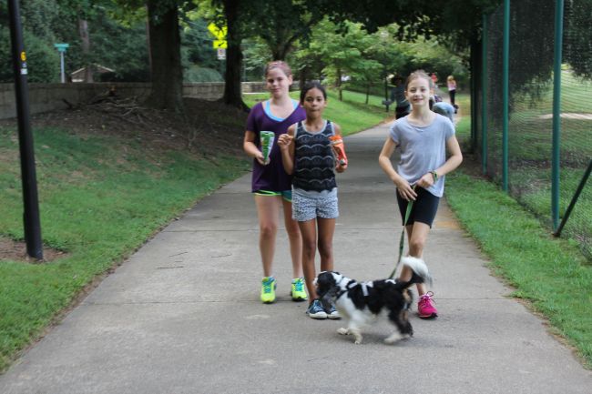 The Kids Opera & Art Posse at the 2nd Annual Ring Cycle Endurance Walk 