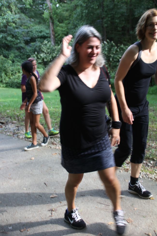 The Kids Opera & Art Posse at the 2nd Annual Ring Cycle Endurance Walk 