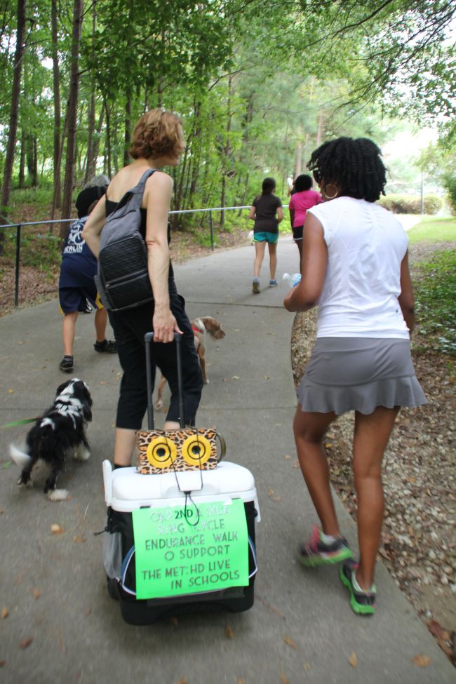 The Kids Opera & Art Posse at the 2nd Annual Ring Cycle Endurance Walk 