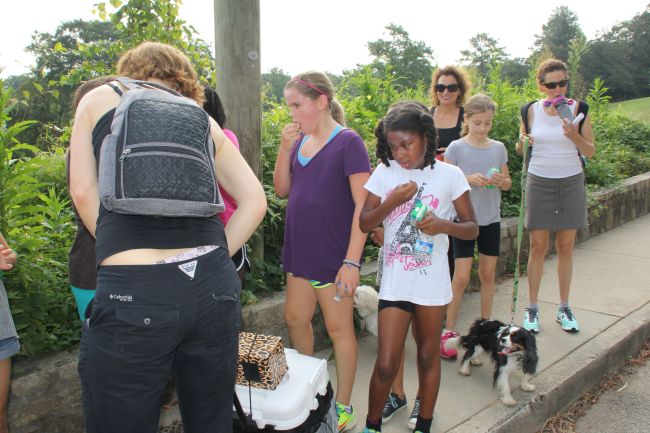 The Kids Opera & Art Posse at the 2nd Annual Ring Cycle Endurance Walk 
