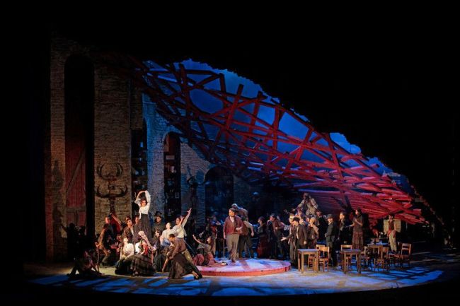 Bizet’s “Carmen” Photo: Ken Howard/Metropolitan Opera