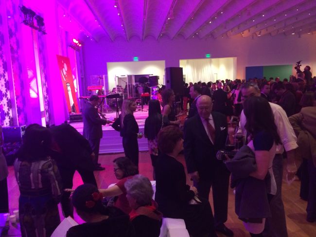 Layla at the Coca-Cola Exhibition opening