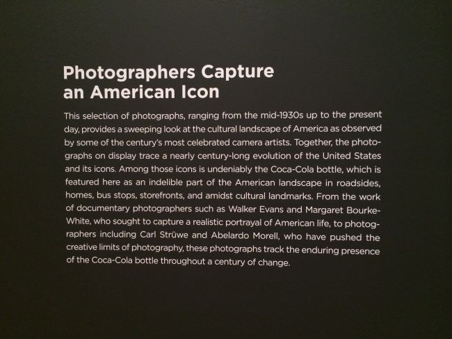 Layla at the Coca-Cola Exhibition opening