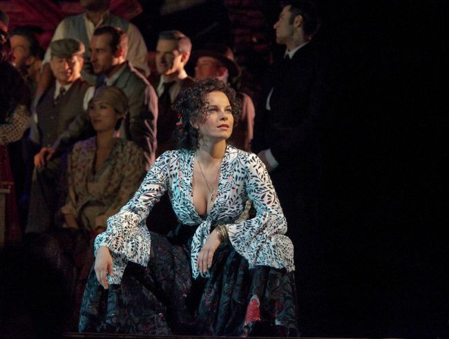 Elina Garanca in the title role of Bizet’s “Carmen.”  Photo: Ken Howard/Metropolitan Opera 
