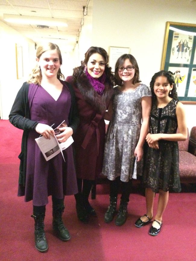 Isabel, Michaela, Lucy & Layla 