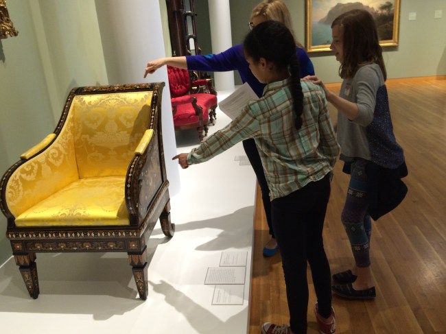 Lia, Layla and the American Chair 