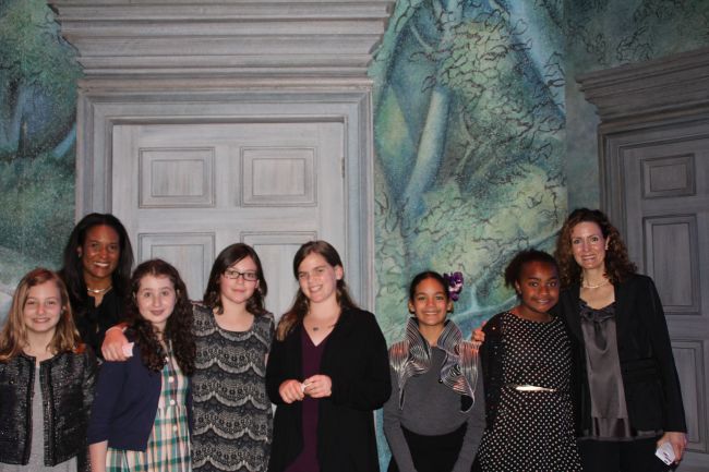 Backstage at Atlanta Opera before the performance