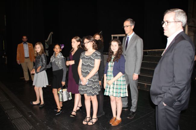 Backstage at Atlanta Opera before the performance