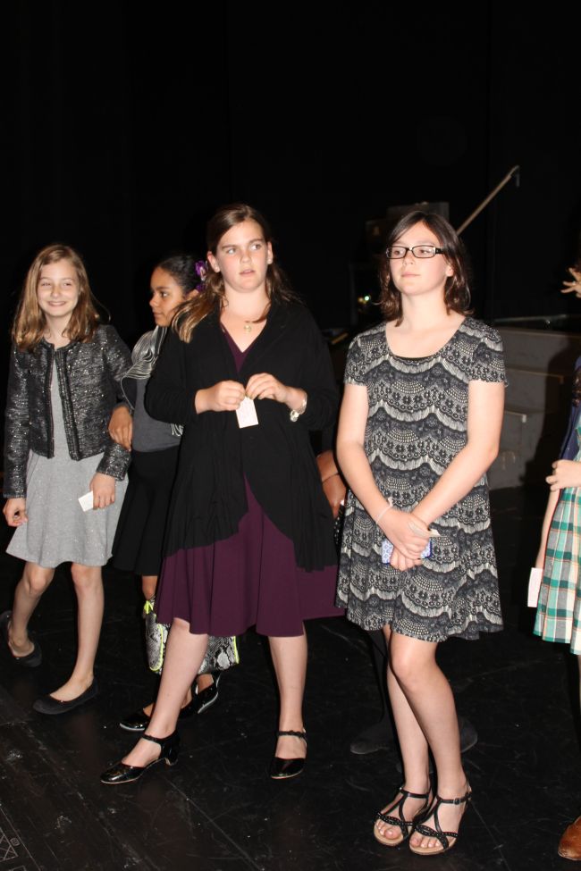 Backstage at Atlanta Opera before the performance