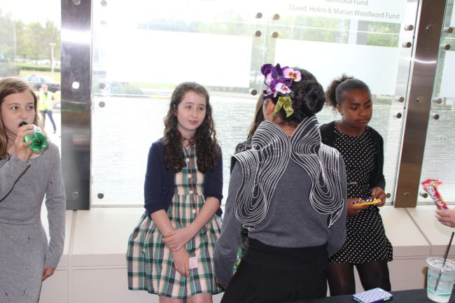 Backstage at Atlanta Opera before the performance