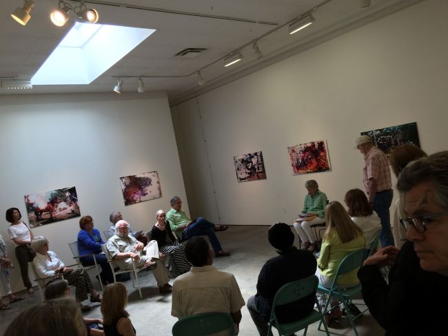 Lucinda's Talk at Marcia Wood Gallery 