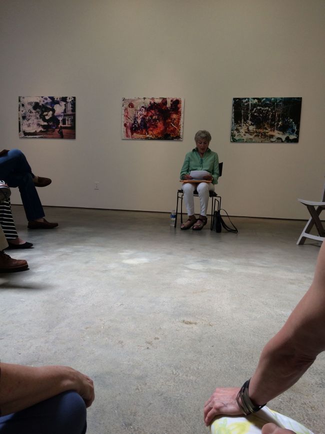 Lucinda's Talk at Marcia Wood Gallery 