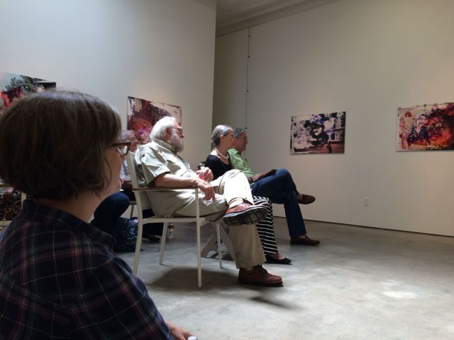 Lucinda's Talk at Marcia Wood Gallery 