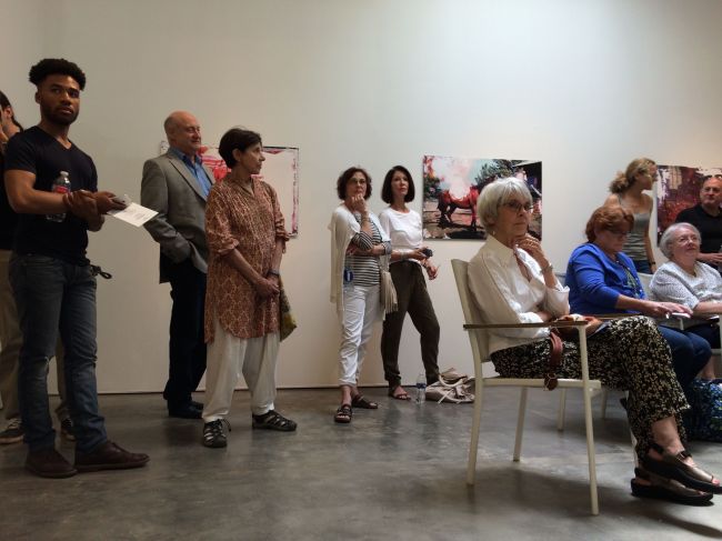 Lucinda's Talk at Marcia Wood Gallery 