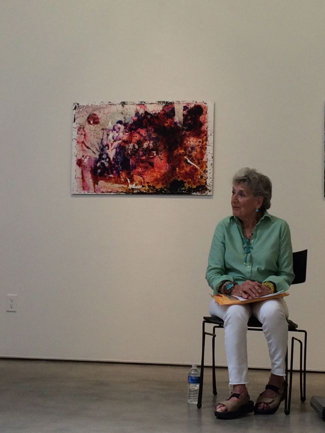 Lucinda's Talk at Marcia Wood Gallery 